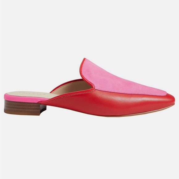 Cole Haan Perley Slip On Mules Vibrant Pink and Red - Picture 13 of 15